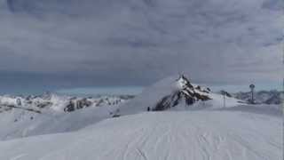 preview picture of video 'Ischgl piste blue 22 | Piste View'