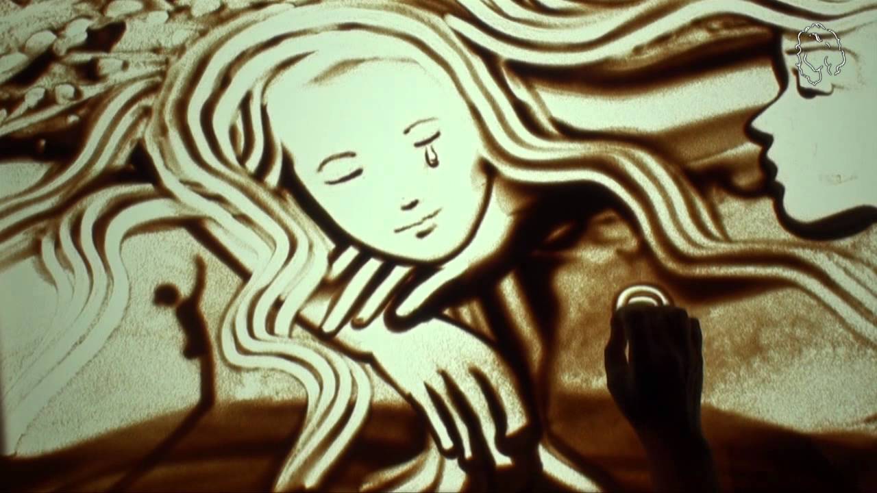 Sand Art You got a Friend Ilana Yahav - video 2