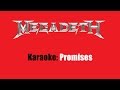 Karaoke: Megadeth / Promises 