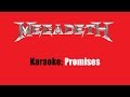 Karaoke: Megadeth / Promises 
