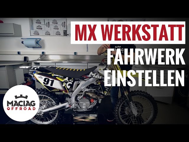 Anleitung: MX & Enduro Fahrwerk einstellen auf Maciag Offroad