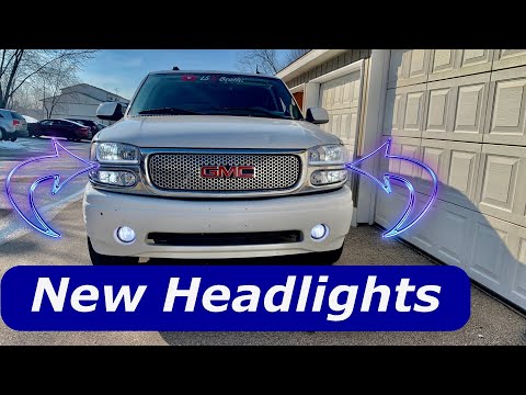 New Headlights on The Yukon Denali