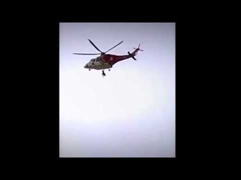 Runyon Canyon Helicopter Rescue, Feb 18, 2013