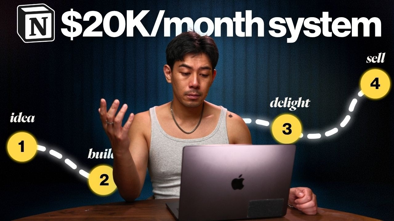 How I Made $500,000 Selling 1 Notion Template