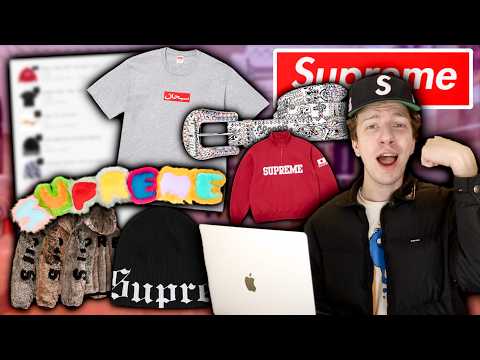 I Spent $500 on Supreme's Biggest Drop! (Week One Live Cop)
