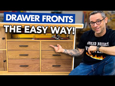 Installing Drawer Fronts the Easy Way!