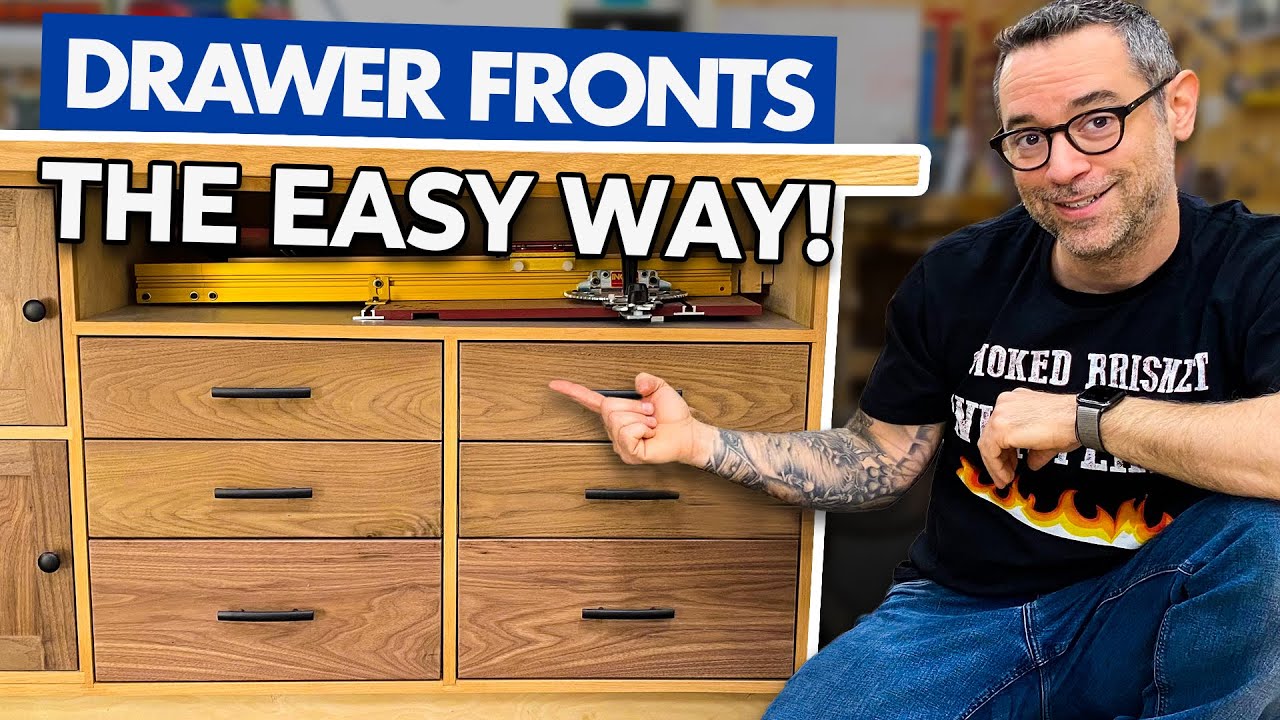 Installing Drawer Fronts the Easy Way!