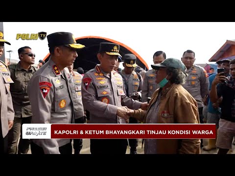 PRESISI UPDATE: KAPOLRI TINJAU POSKO PENGUNGSIAN &amp; BERI BANTUAN KORBAN ACEH TAMIANG 11/25/25 (16.30)
