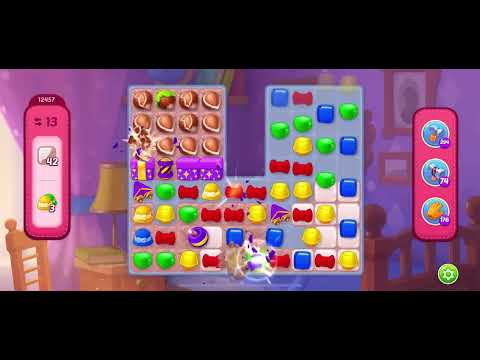 Homescapes Level 12457 夢幻家園 第12457關- No boosters