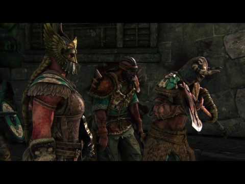 For Honor walkthrough Chapter 2 Vikings final part final boss General Tozen and his Shadows.