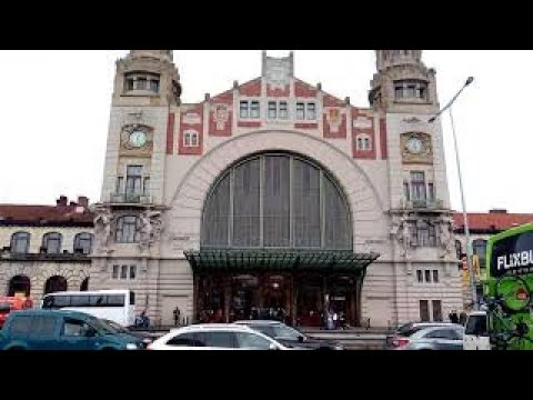 Travel Czech Republic | Prague Main Train Station | station outer view | explore Prague |
