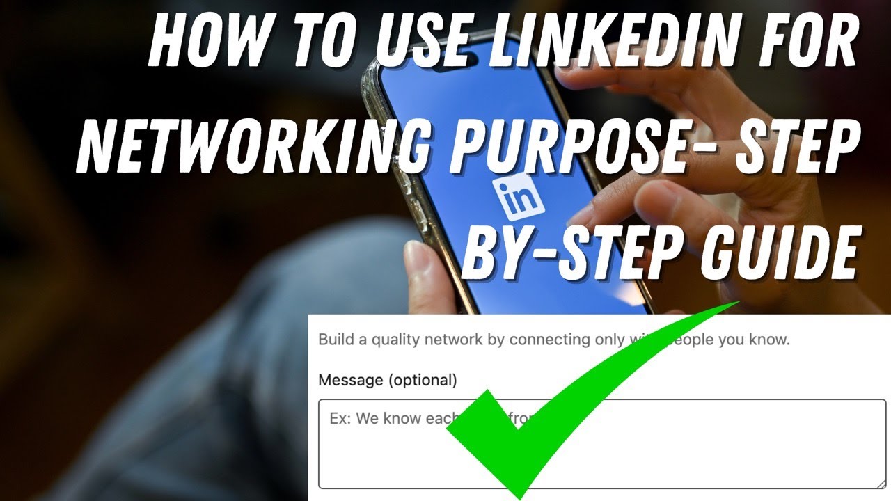 How to use your LinkedIn for networking purposes- Step by Step Guide #linkedin #canada #studentlife