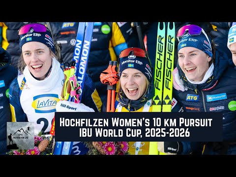 Hochfilzen Women's 10 km Pursuit - Biathlon season 2025/2026 IBU World Cup