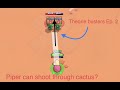 PIPER CAN SHOOT THROUGH CACTUS | THEORIE BUSTERS EP. 2