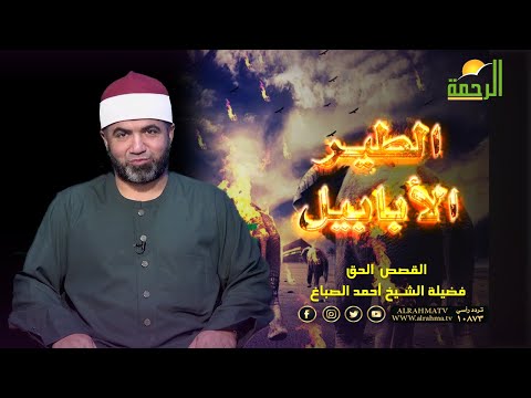 الطير الأبابيل برنامج القصص الحق مع فضيلة الشيخ أحمد الصباغ