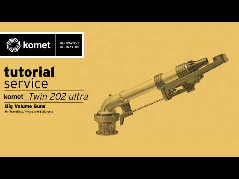 Service Komet Twin 202 Ultra Sprinkler Body