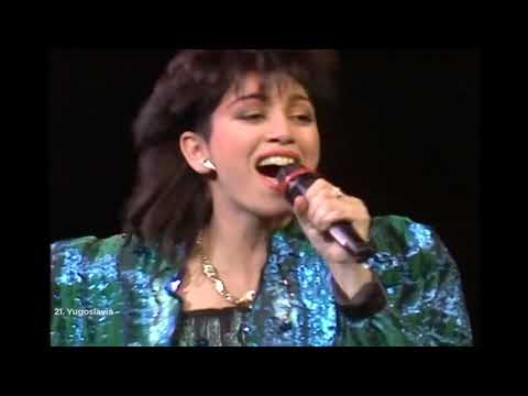 21. Yugoslavia 🇭🇷 | Srebrna Krila - Mangup | Eurovision Song Contest 1988