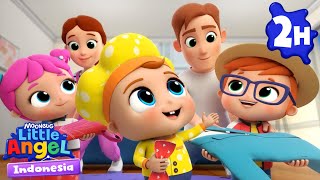 Download lagu Kejutan Romantis untuk Ayah dan Ibu❤️ | Little Angel Bahasa Indonesia | Kartun dan Lagu Anak mp3