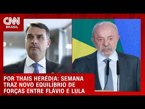 Semana traz novo equilíbrio de forças entre Flávio e Lula; veja a análise | HORA H