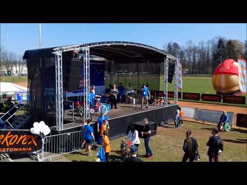 Lena 2 miejsce w Pabianicach dystans 600m rocznik 2006-2007. Pabianicki półmaratonik 08.04.2018