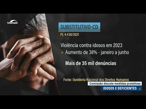 CDH: violência contra idosos cresceu 38% no primeiro semestre de 2023