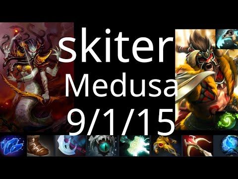 skiter Medusa vs Ember, Marci, Leshrac, Silencer, Leshrac - Tundra vs Secret g3 TI XI dota2