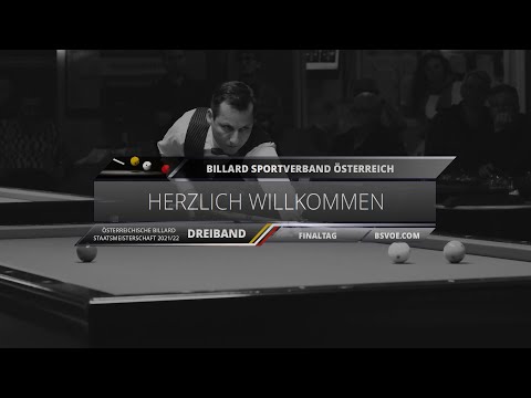 ÖSTM Dreiband 2021/22 - Finale Herren