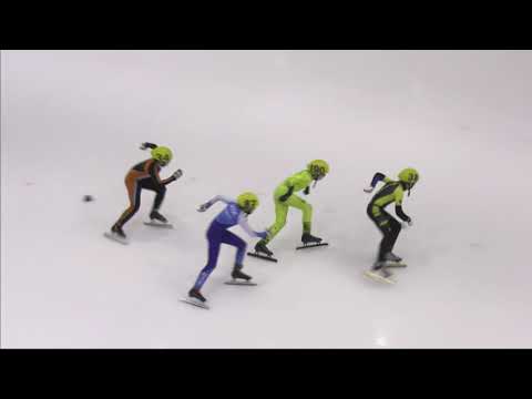2018 Short Track Santa Claus Cup   Junior E Boys 500m Semi Finals