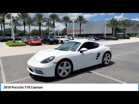 2018 Porsche 718 Cayman P260343