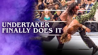 Undertaker wins Royal Rumble Match: Royal Rumble 2007