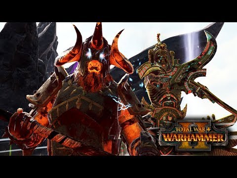 Tomb Kings vs Chaos & Tomb Kings - TABLETOP TOURNEY! - Total War: Warhammer 2 - Quick Battle #108