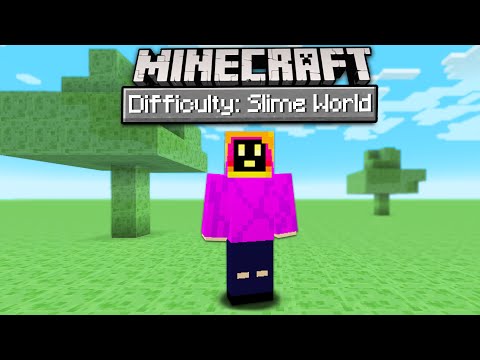 PaulGG - Can You Beat Minecraft In A Slime Only World?