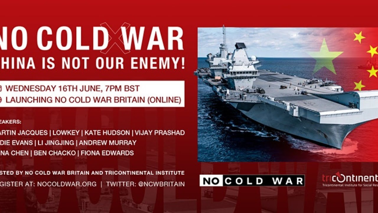 No Cold War Britain launch: China is not our enemy!