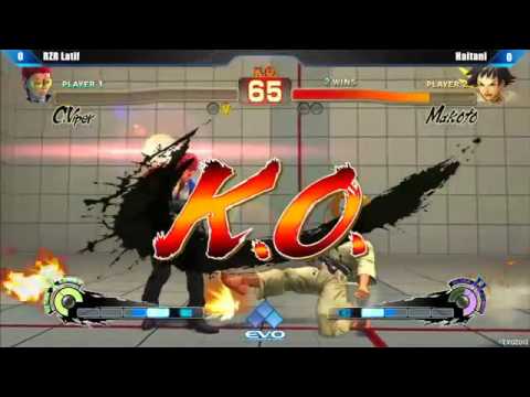 EVO 2013 - Latif (C. Viper) vs. Haitani (Makoto) - AE Pool Semi (L1)