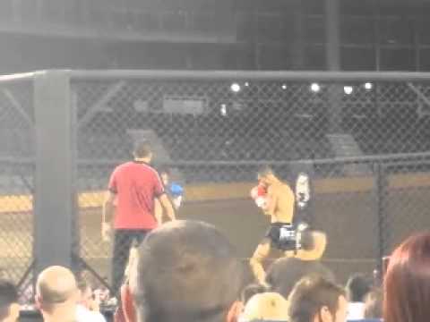 K1 World champion Cristian Barrionuevo Ko Brutal Round 1