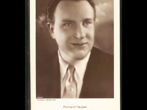 RICHARD TAUBER SINGS  HOR IM CYMBALKLANGE  FRANZ LEHAR 1937 BROADCAST USA