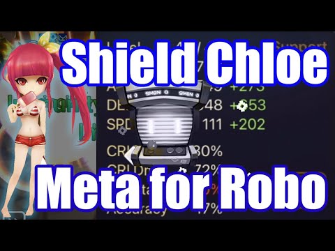 【Summoners War RTA】New Meta Debut! The Power Shield Chloe, she is so good meta for wind robo!