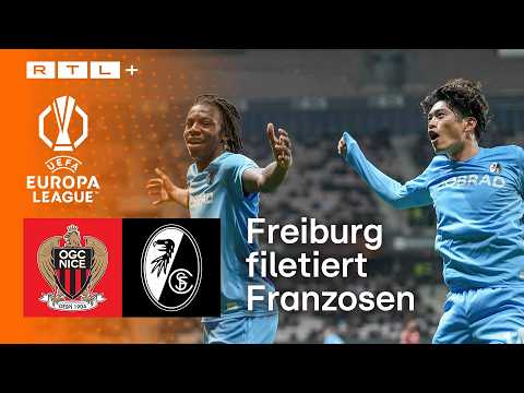 OGC Nizza vs. SC Freiburg - Highlights | UEFA Europa League | RTL Sport