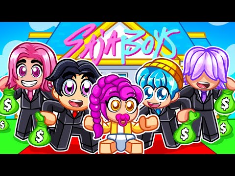 Rumi ADOPTED by RICH SAJA BOYS in ROBLOX!