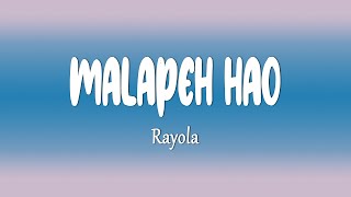 Download lagu Rayola - Malapeh Hao (Lirik Lagu) mp3
