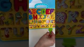 Sesame Street Alphabet #shorts #alphabet #sesamestreet
