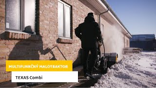 Multifunkční malotraktor TEXAS Combi 800TGE basic