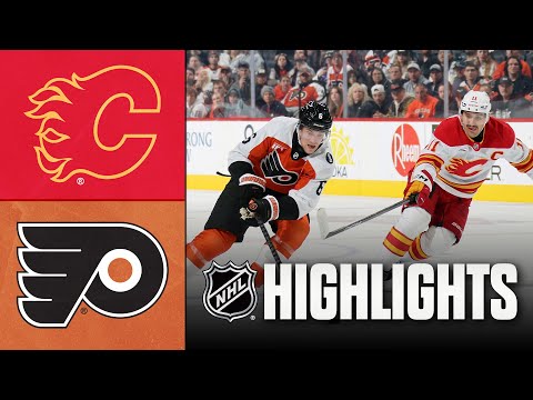 NHL Highlights | Flames vs. Flyers | November 02, 2025