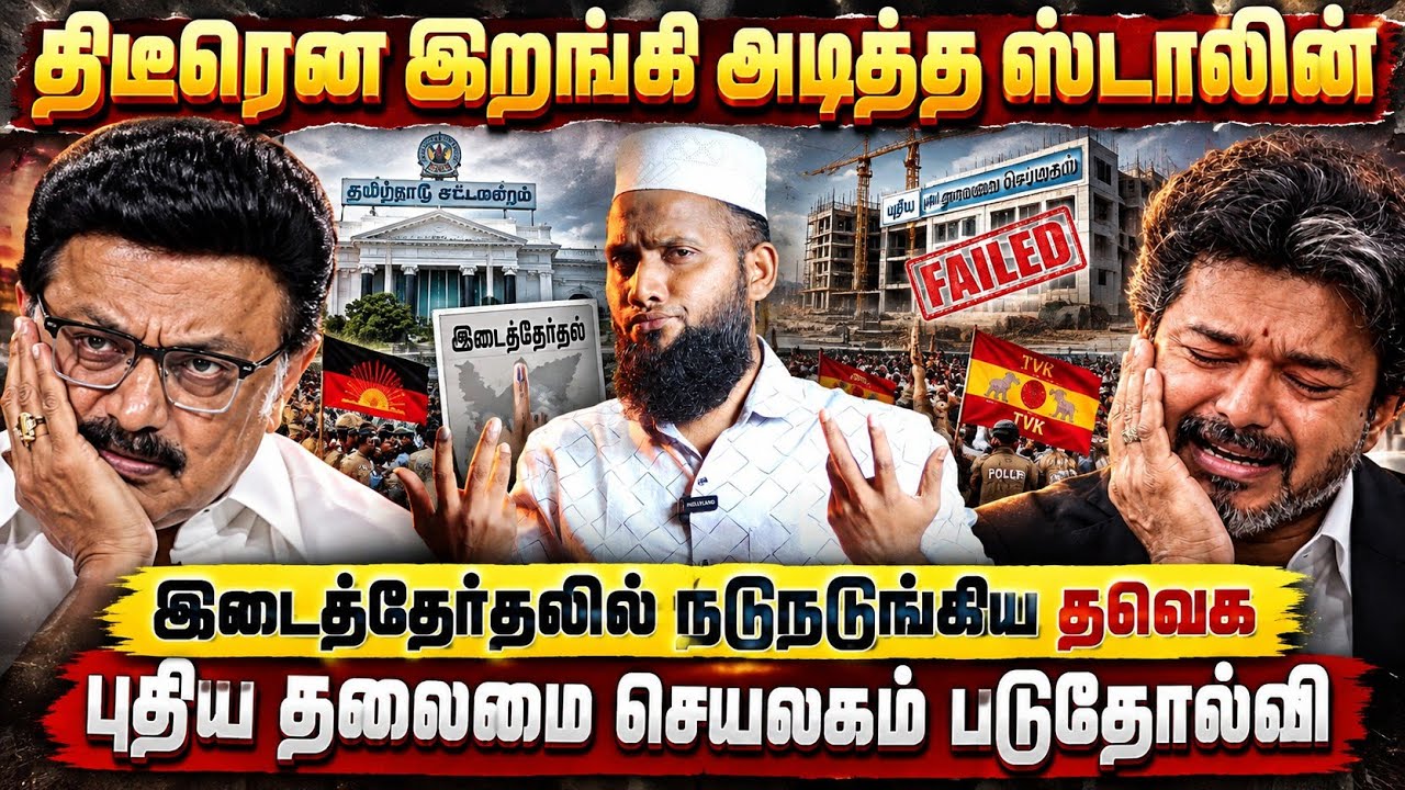 🔥 திடீரென இறங்கி அடித்த ஸ்டாலின்! இடைத்தேர்தலில் நட
