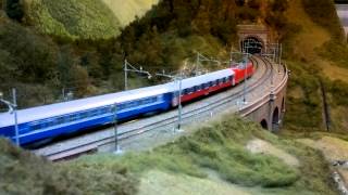 preview picture of video 'City Night Line 473 Aurora (scala HO 1:87)'