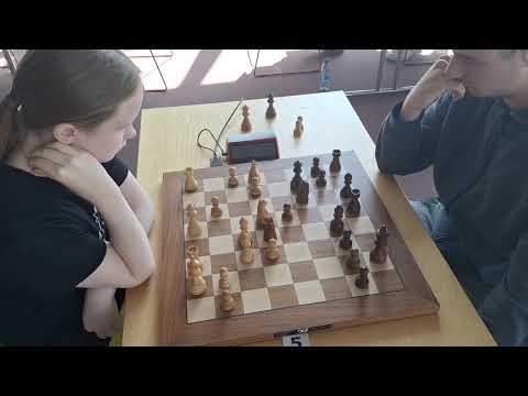 WFM Marija Kuznecova - IM Vladyslav Larkin | Rapid chess