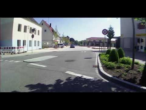 Hauptstrasse / Raiffeisenstrasse in Asbach-Bäumenheim