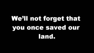 Sabaton   Hail to the king lyrics