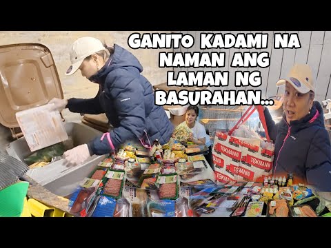 LIBO-LIBO ANG HALAGA NG MGA NAHARBAT SA BASURAHAN I DUMPSTER DIVING IN FINLAND | THAI-FINNISH 