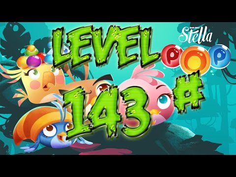 Let's Play Angry Birds Pop - Level 143 Walkthrough